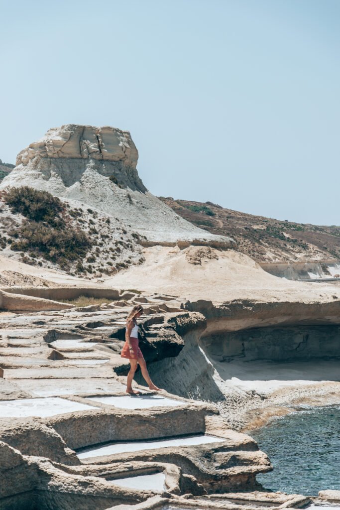 Salt Pans magnificent landscape on Gozo