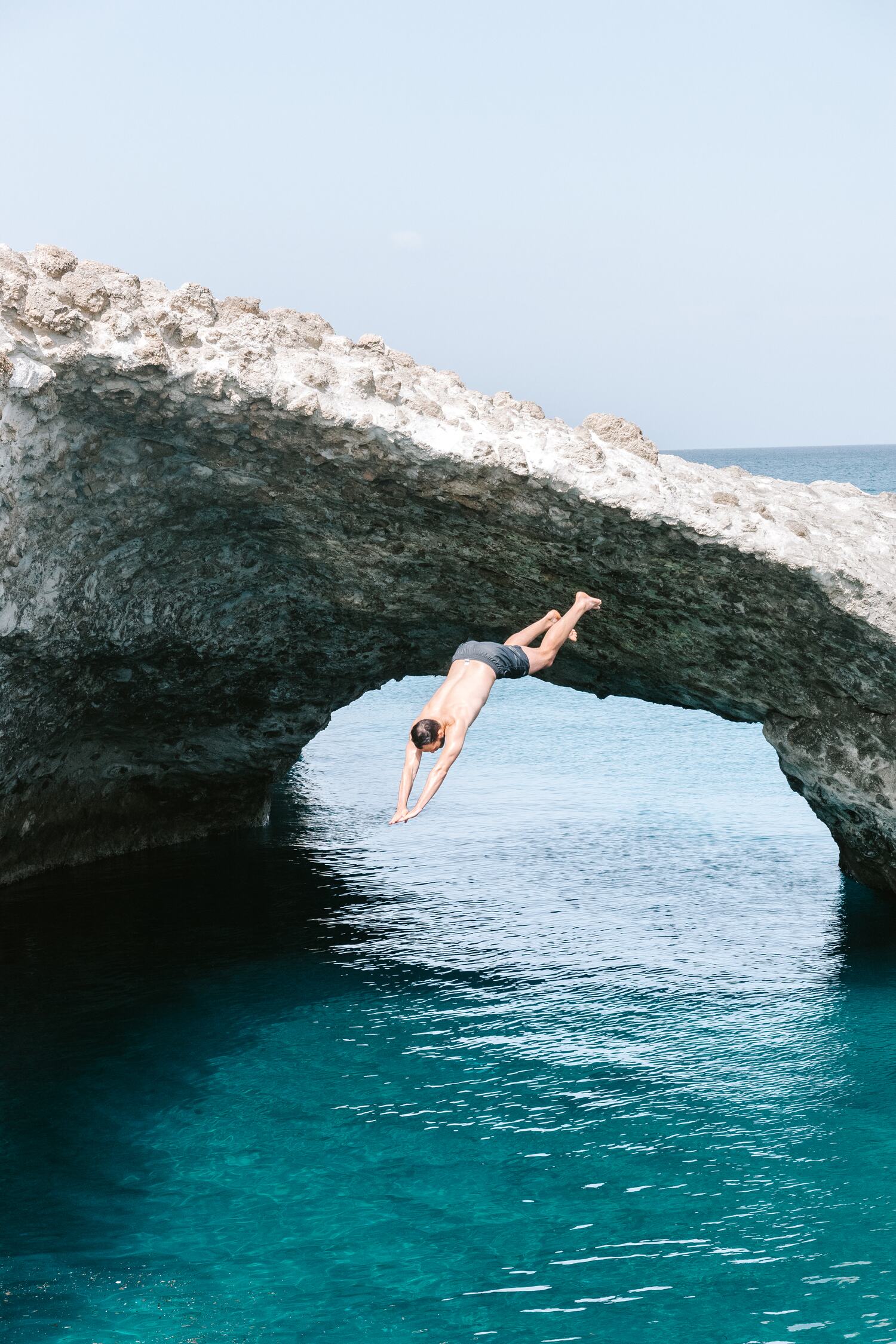 Diving into one of the best Milos Beaches Papafragas