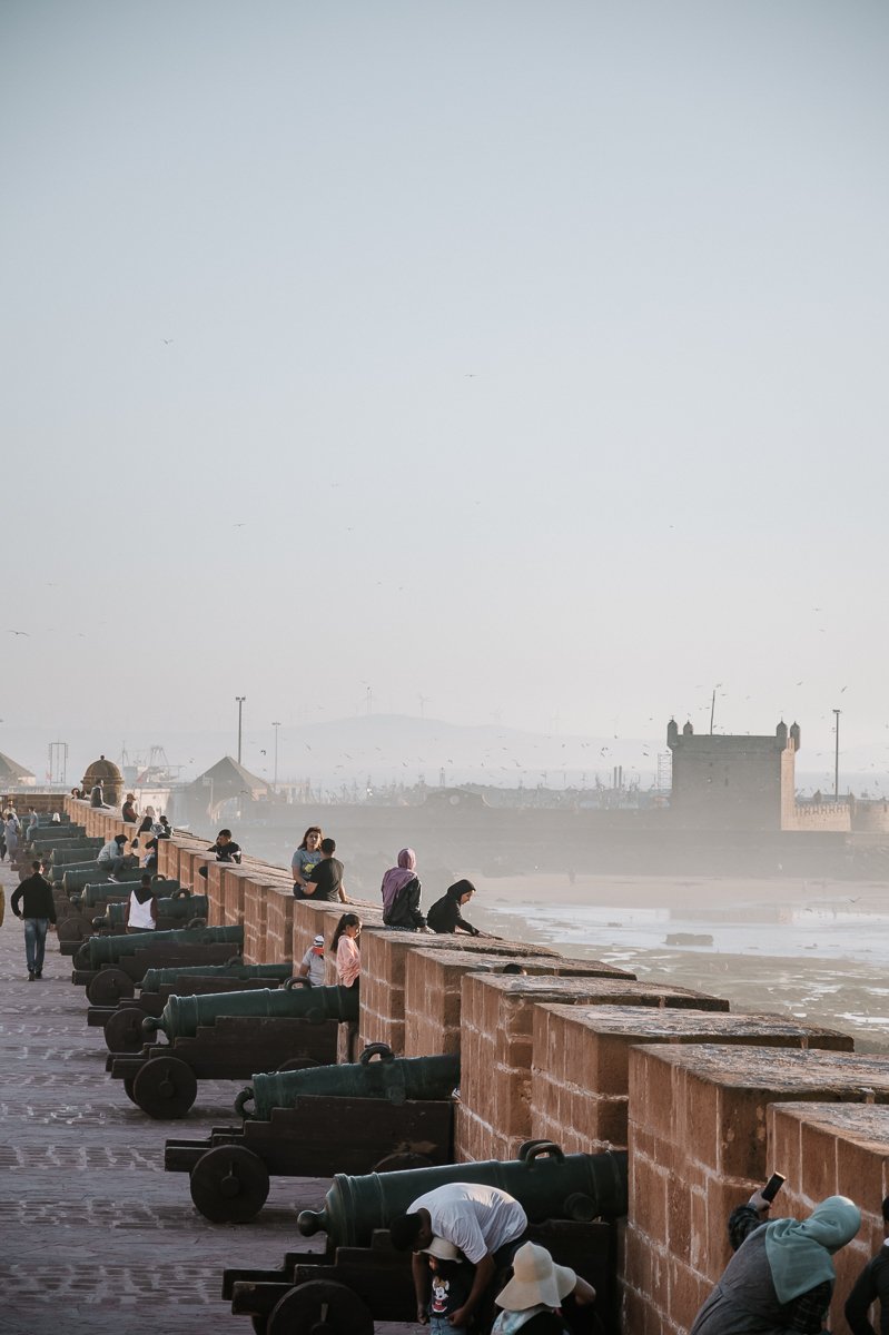 A view from the ramparts which is one of the places to visit in essaouira