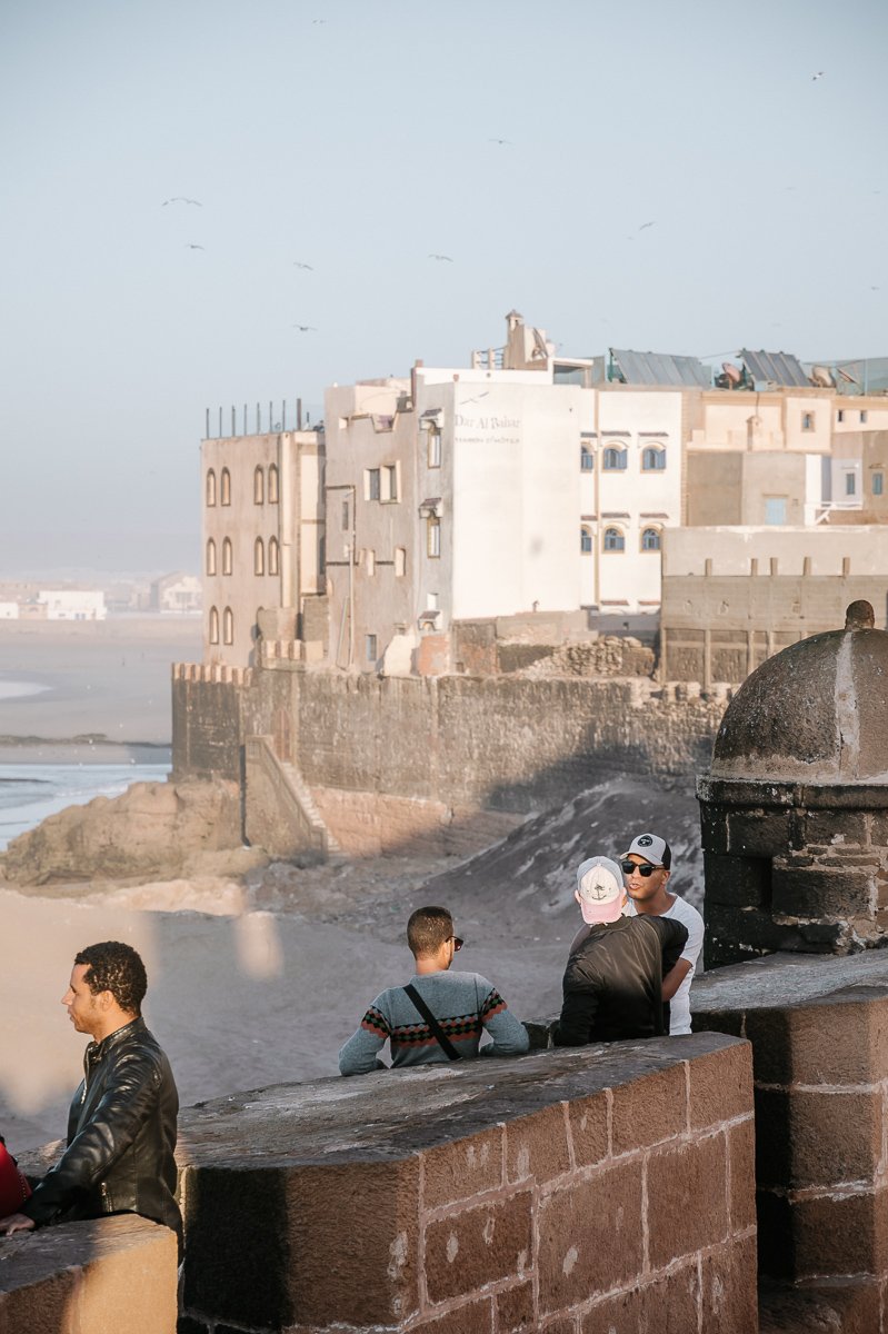 A view from the ramparts which is one of the places to visit in Essaouira